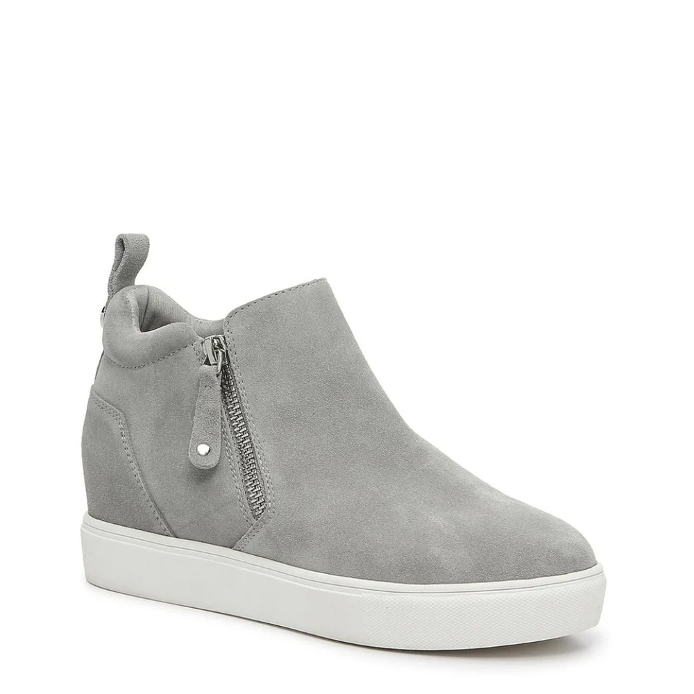 Steve Madden Gray Women's Suede Sneakers